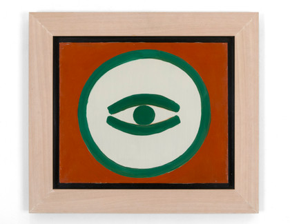 I tondi/occhi nello spazio - Virgilio Guidi - 1967