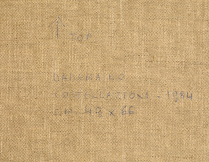 Costellazioni - Dadamaino - 1984