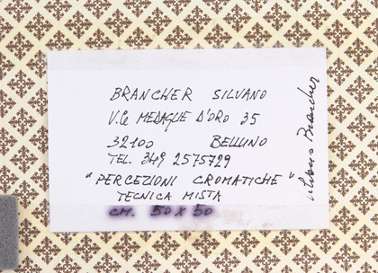 Percezioni cromatiche - Silvano Brancher 