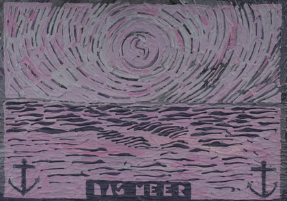 Das Meer - Aldo Mondino - 1981