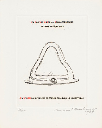 Un robinet - Marcel Duchamp - 1964