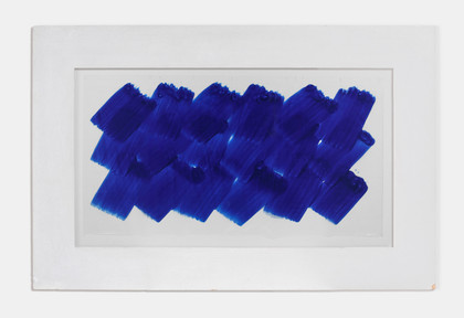 Quantità Blu Oltremare - Antonio Scaccabarozzi - 1991