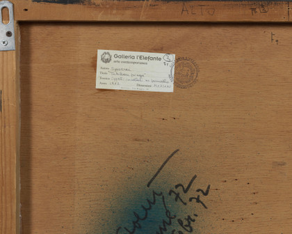 (7. Febr. '72) Tableau piège - Daniel Spoerri - 1972