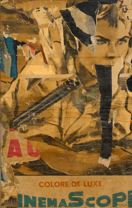 Cinemascope - Mimmo Rotella - 1962