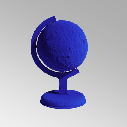 La terre bleue - Yves Klein - 1957-90