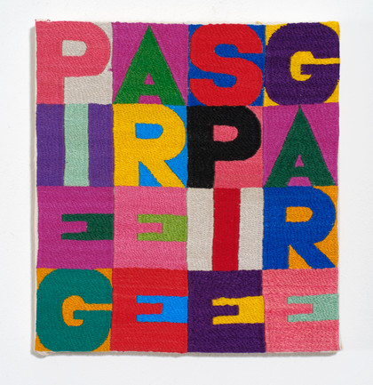 Piegare e spiegare - Alighiero Boetti - 1993