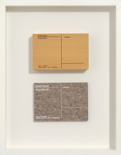 Postkarte - Joseph Beuys