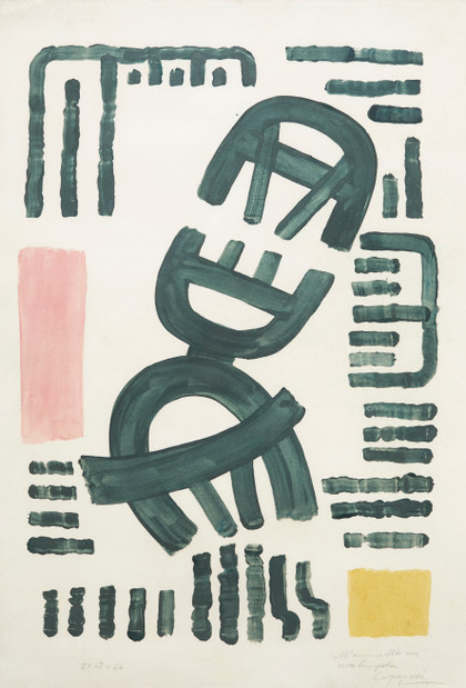 Senza titolo - Giuseppe Capogrossi - 1964