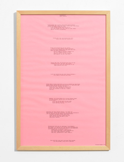 Body Pressure - Bruce Nauman - 1974