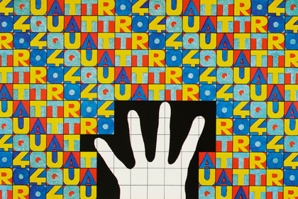 Da uno a dieci - Alighiero Boetti - 1980