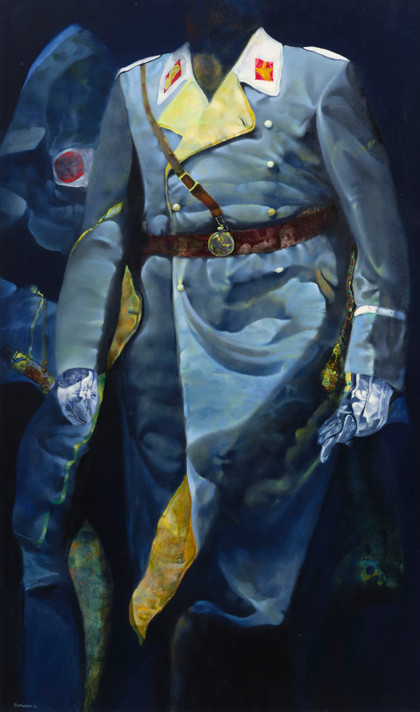 Il cappotto blu - Renzo Vespignani - 1974