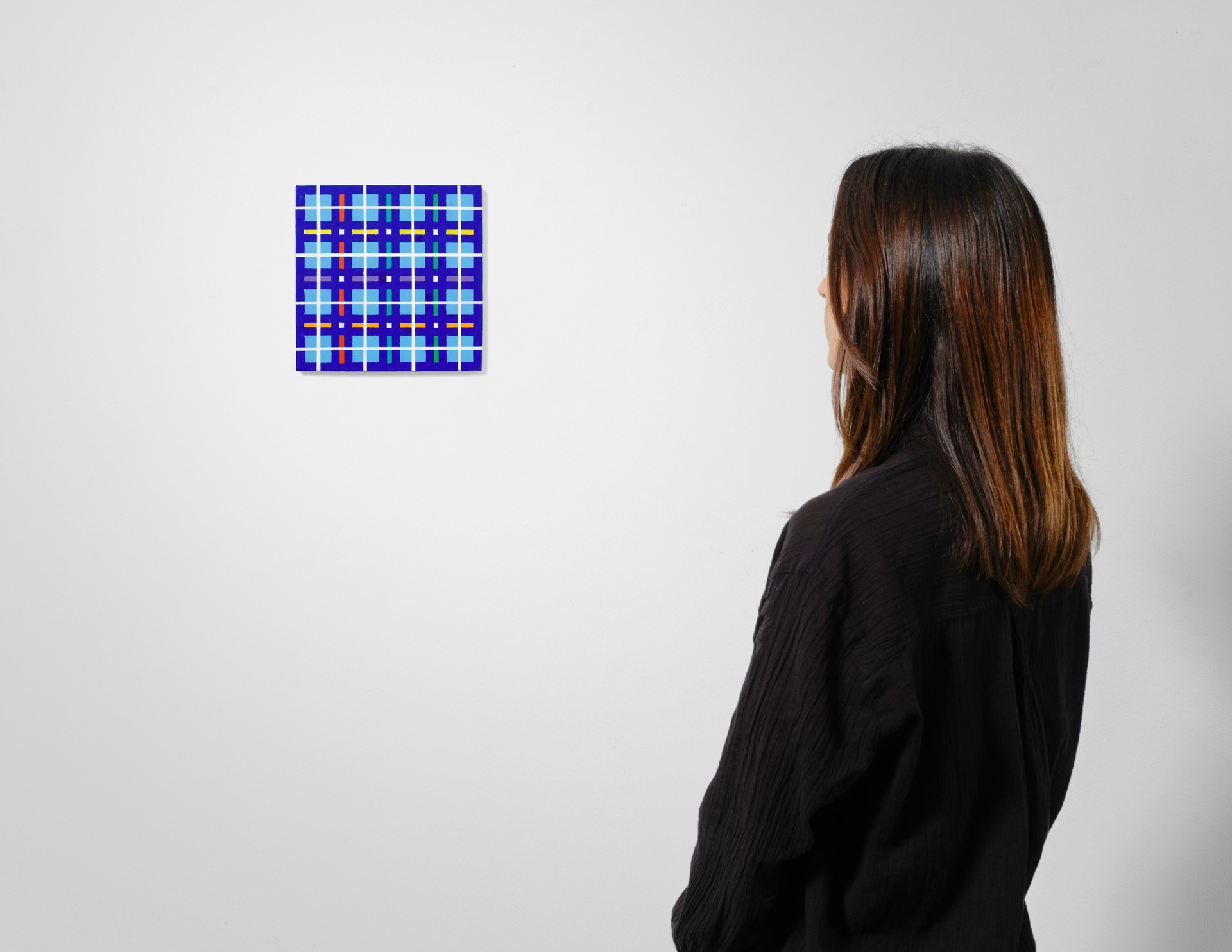 Reticolo blu - Angelo Dozio - 1985
