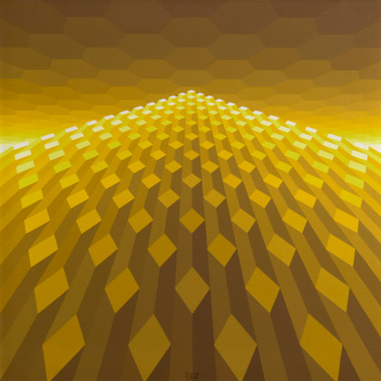 Horizon structuré J - Yvaral - 1979