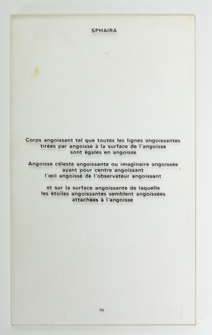 Sisyphe géomètre - Luca Ghérasim - Piotr Kowalski  - 1966