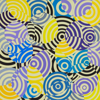 Interférences polychromes - Antonio Asis - 1975
