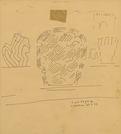 Senza titolo - Pietro Consagra - 1977