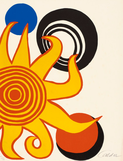Sun and planets - Alexander Calder