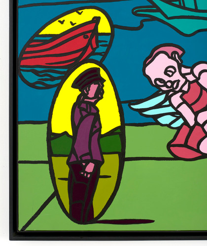 Il mare e la montagna - Valerio Adami - 2014-15