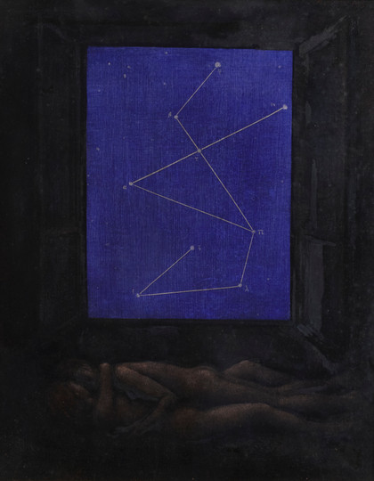 Gli amanti (dalla serie delle Costellazioni) - Antonio Bueno - 1976