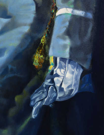 Il cappotto blu - Renzo Vespignani - 1974