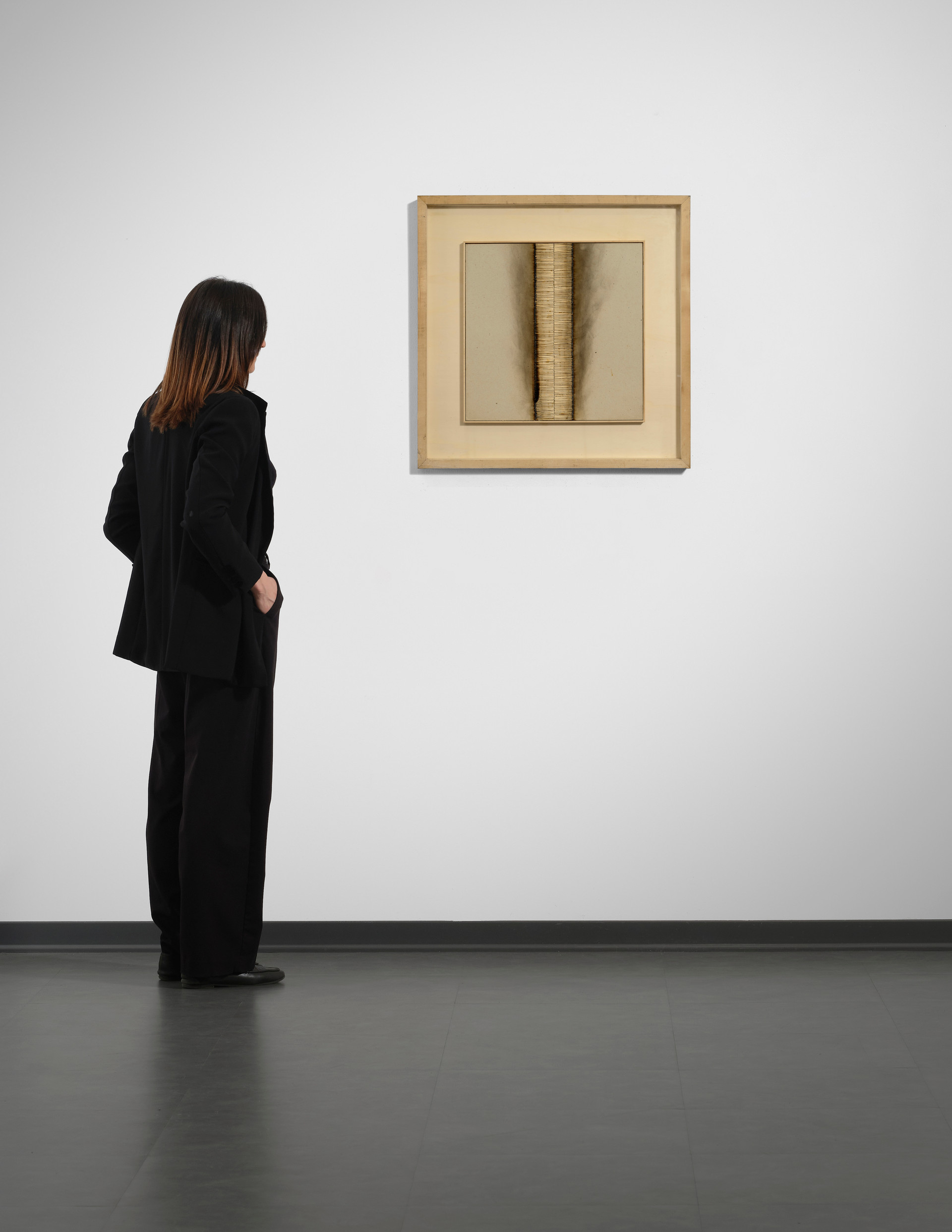 Dessin de feu  - Bernard Aubertin - 1974