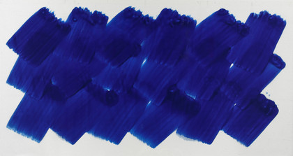 Quantità Blu Oltremare - Antonio Scaccabarozzi - 1991