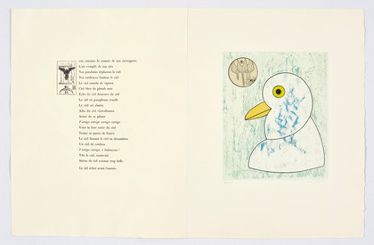 Oiseaux en péril - Max Ernst - 1975