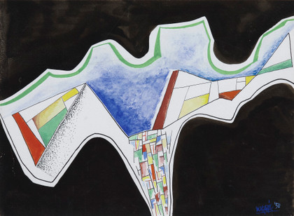 Senza titolo - Piero Dorazio - 1950