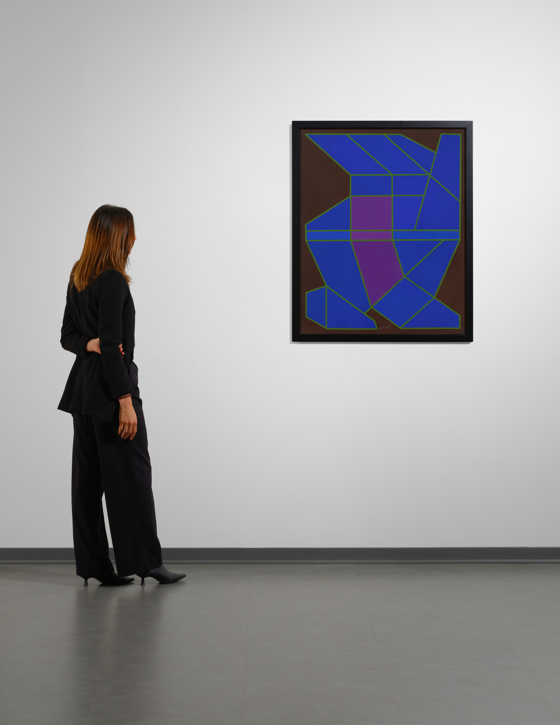 La grande oscurità - Achille Perilli - 2016