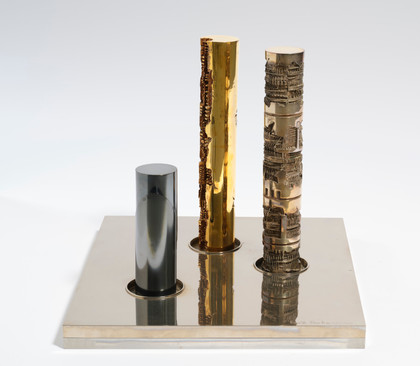 Colonne per Financial Plaza, Honolulu, studio - Arnaldo Pomodoro - 1969
