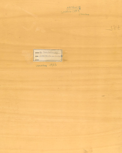 Struttura in divenire - Guido Baldessari - 1973