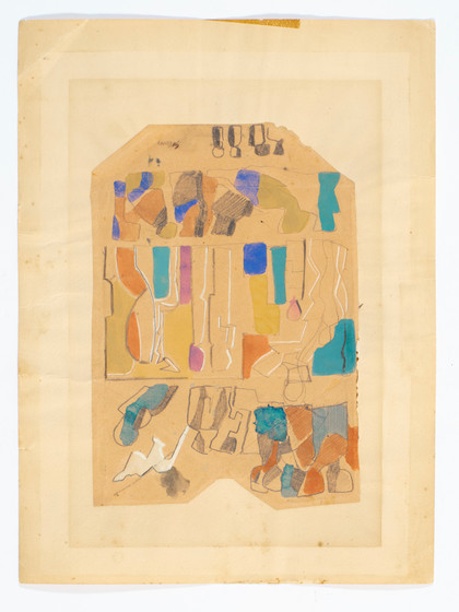 Composizione - Mario Sironi - 1948 ca. 