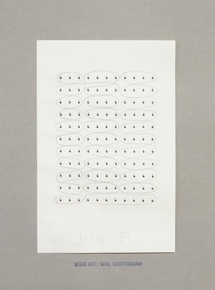 Orig. Ideotgramm - Dieter Roth