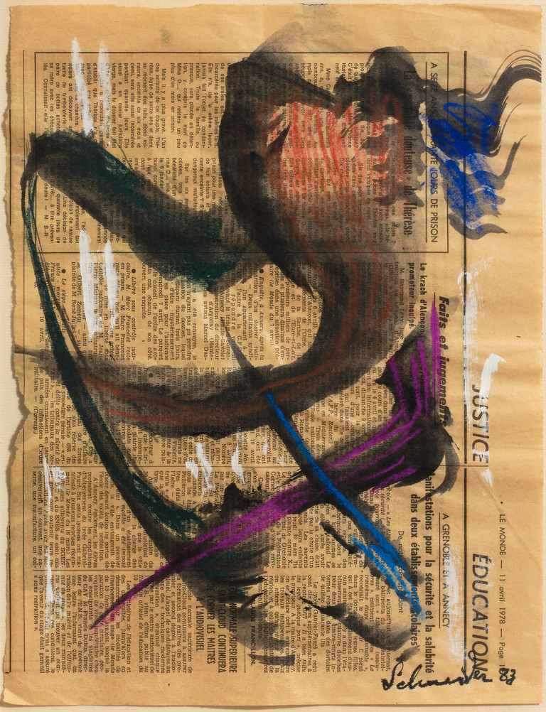 Senza titolo - Gerard Schneider - 1983