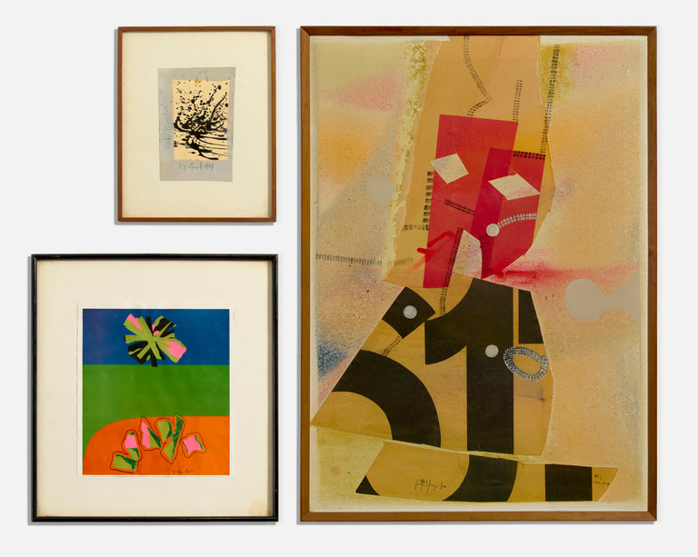Lot composed by 3 works - Sergio Dangelo