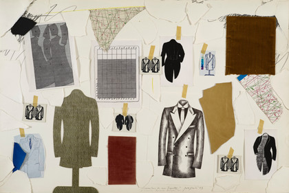 Un inventario per una Jaquette - Concetto Pozzati - 1973