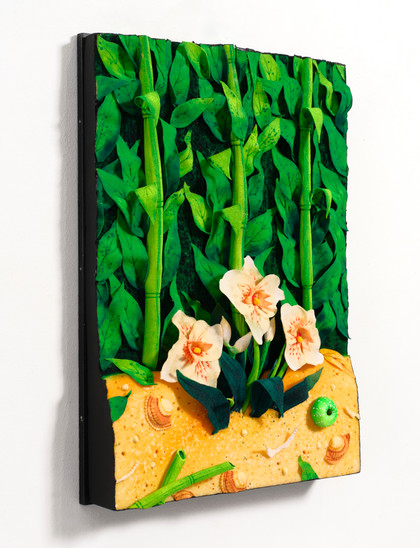 Orchidee sulla costa - Piero Gilardi - 2010