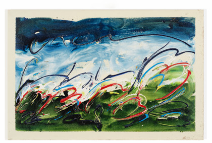 Untitled - Mario Schifano - 1984