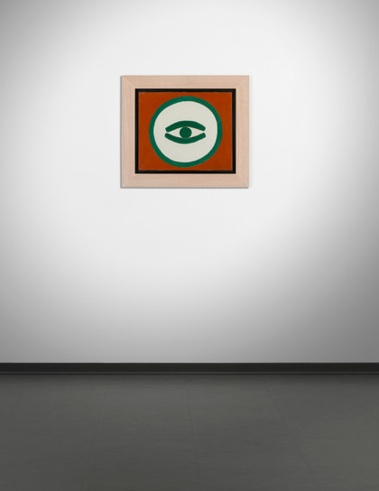 I tondi/occhi nello spazio - Virgilio Guidi - 1967