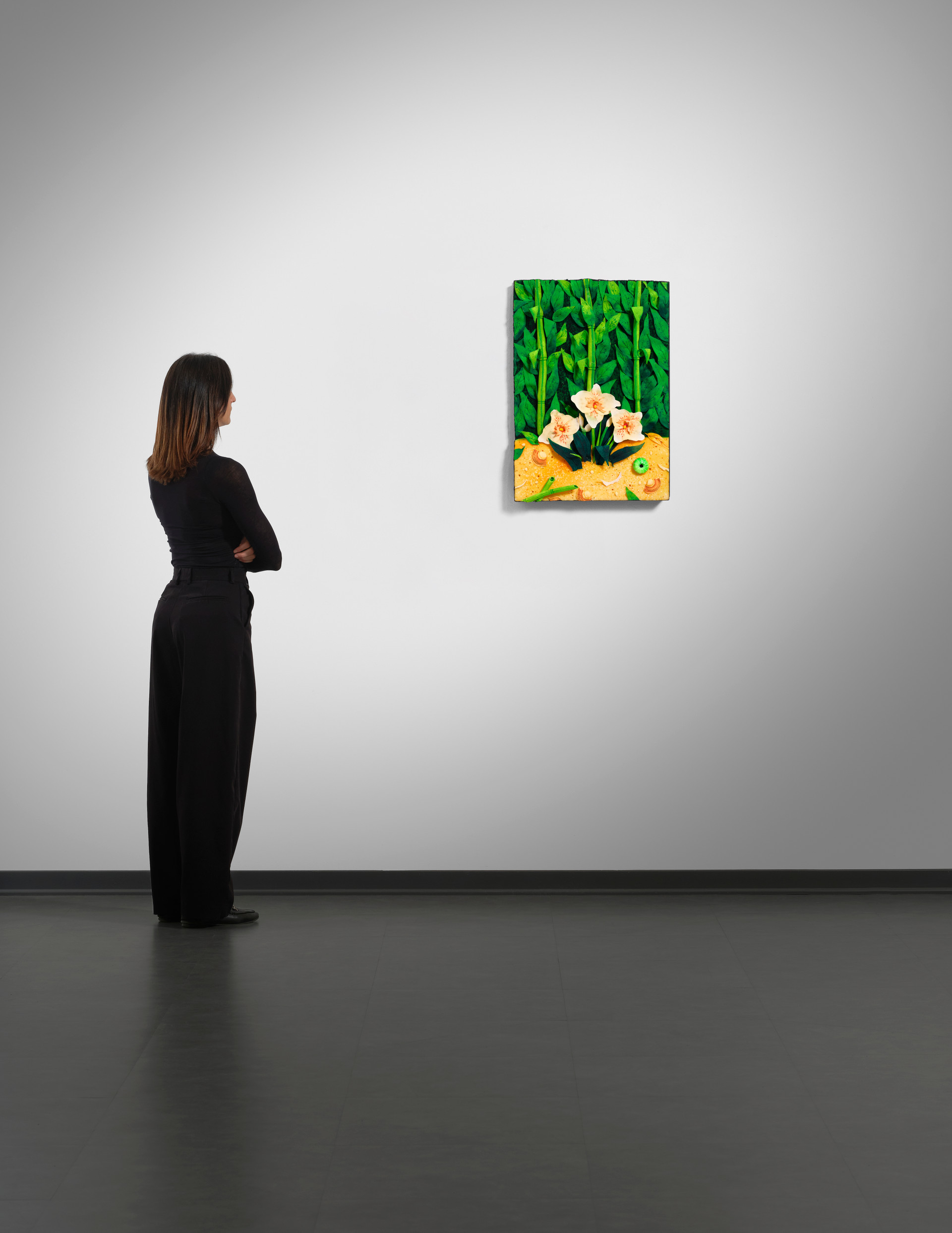 Orchidee sulla costa - Piero Gilardi - 2010