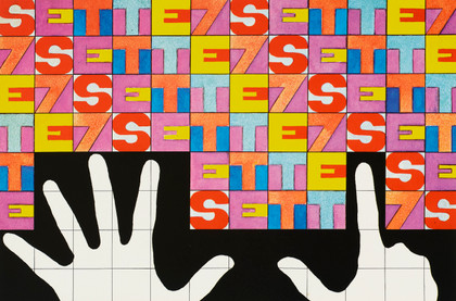 Da uno a dieci - Alighiero Boetti - 1980