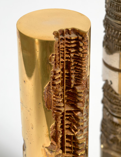 Colonne per Financial Plaza, Honolulu, studio - Arnaldo Pomodoro - 1969