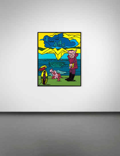 Il mare e la montagna - Valerio Adami - 2014-15