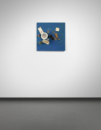 (7. Febr. '72) Tableau piège - Daniel Spoerri - 1972