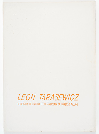 Leon Tarasewicz - Leon Tarasewicz - 1989