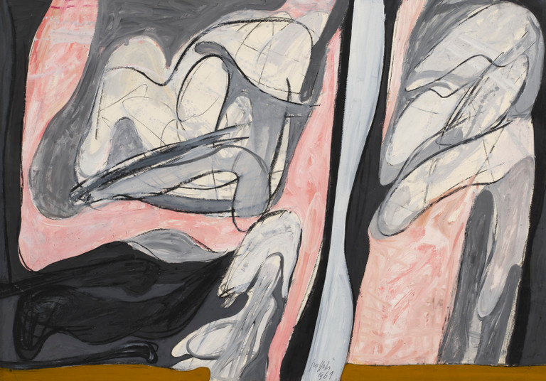 Untitled - Concetto Pozzati - 1961