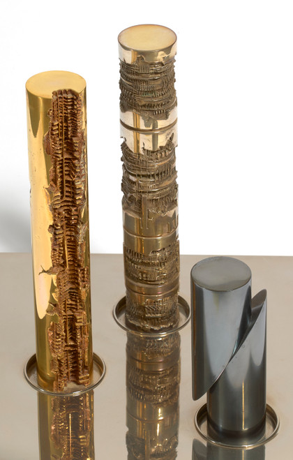 Colonne per Financial Plaza, Honolulu, studio - Arnaldo Pomodoro - 1969