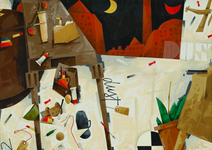 Lot 249 - Emilio Tadini