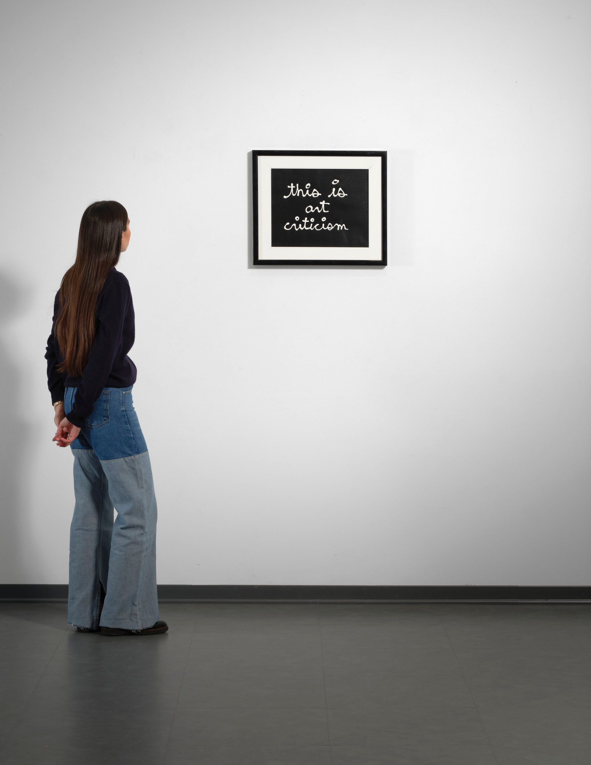 This is art criticism - Ben Vautier - 1991
