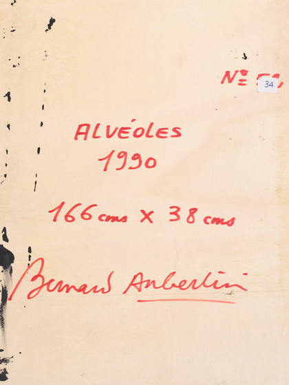 Alvéoles - Bernard Aubertin - 1990